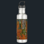 Gustav Klimt - Birch Wood Stainless Steel Water Bottle<br><div class="desc">Birch Wood - Gustav Klimt,  Oil on Canvas,  1903</div>