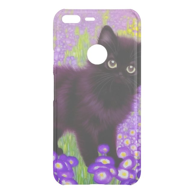 Gustav Klimt Black Kitten Uncommon Google Pixel XL Case (Back)