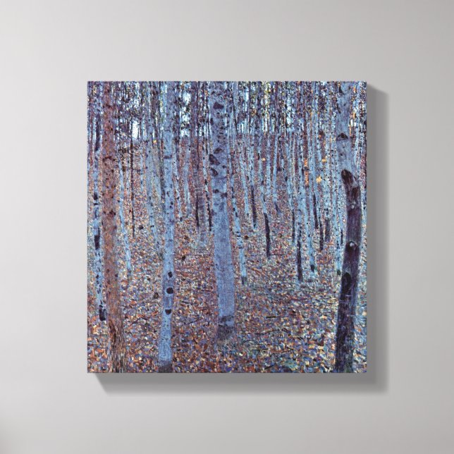 Gustav Klimt - Buchenhain Canvas Print (Front)