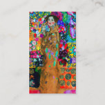 Gustav Klimt ~ Business Card<br><div class="desc">TO CUSTOMIZE: To change design, style or shape, click on "CUSTOMIZE IT", after your are done with your design, select quantity then click on "ADD TO CART" to purchase. TO PURCHASE: -Select Size. (if option available) -Select Color. (if option available) -Select Style. (if option available) -Select Material. (if option available)...</div>
