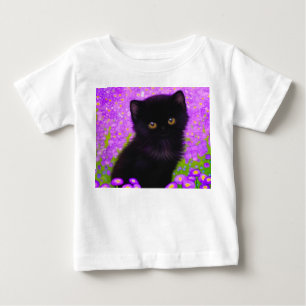 Gustav Klimt Cat Baby T-Shirt