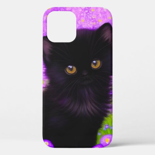 Gustav Klimt Cat iPhone 12 Case