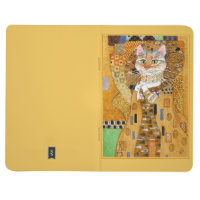 Gustav Klimt Cat in Gold spoof journal