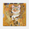 Gustav Klimt Cat in Gold spoof magnet