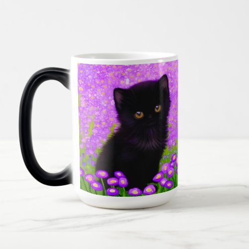 Gustav Klimt Cat Magic Mug