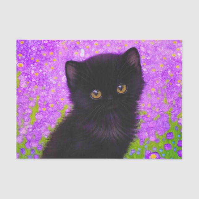 Gustav Klimt Cat Tissue Paper (Front)