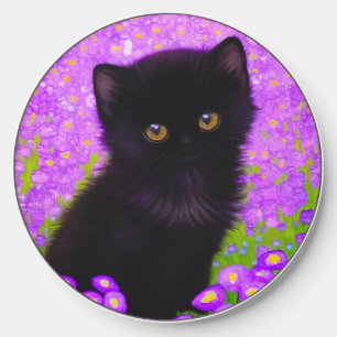 Gustav Klimt Cat Wireless Charger