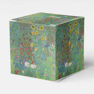 Gustav Klimt - Country Garden with Sunflowers Favor Boxes