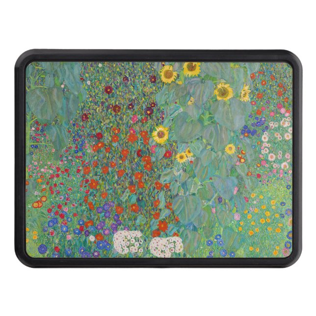 Gustav Klimt - Country Garden with Sunflowers Hitch Cover (Front)