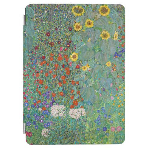 Gustav Klimt _ Country Garden with Sunflowers iPad Air Cover