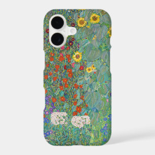 Gustav Klimt - Country Garden with Sunflowers iPhone 17 Case