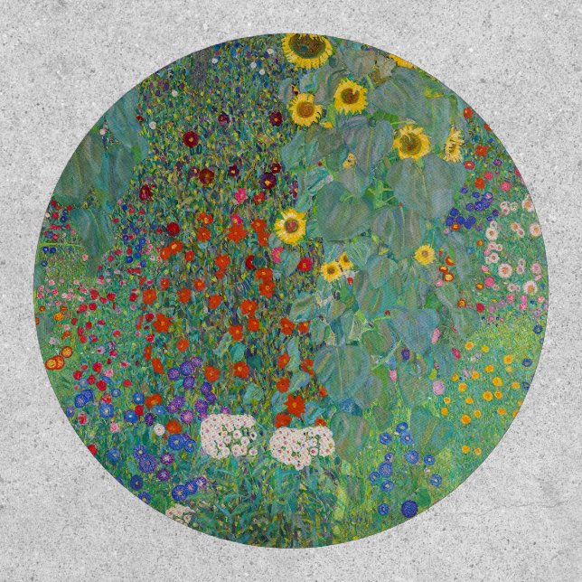 Gustav Klimt - Country Garden with Sunflowers Patch (Front)