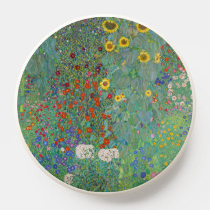 Gustav Klimt - Country Garden with Sunflowers PopSocket
