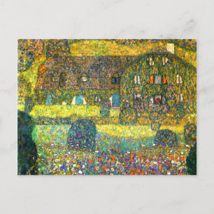 Gustav Klimt: Country House at the Attersee Postcard