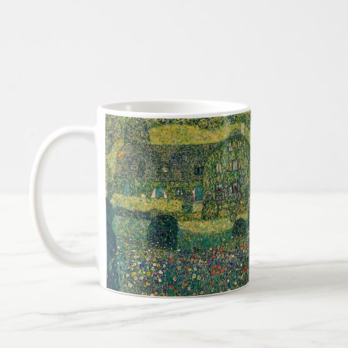 Gustav Klimt _ Country House by the Attersee Coffee Mug