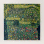 Gustav Klimt - Country House by the Attersee Jigsaw Puzzle<br><div class="desc">Country House by the Attersee - Gustav Klimt,  Oil on Canvas,  1914</div>