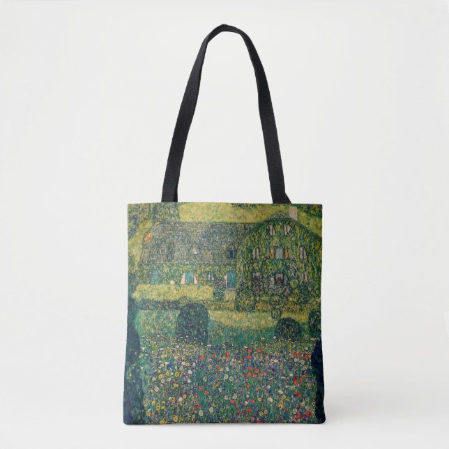 Gustav Klimt - Country House by the Attersee Tote Bag (Front)