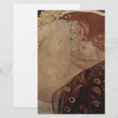 Gustav Klimt  - Danae - Beautiful Artwork (Front/Back)