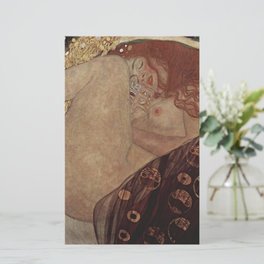 Gustav Klimt  - Danae - Beautiful Artwork (Standing Front)