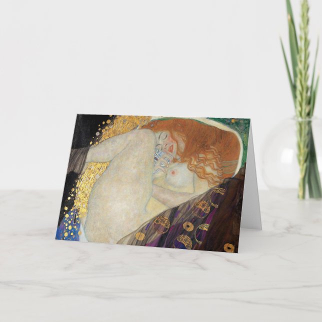 Gustav Klimt - Danae Card (Front)