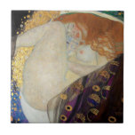 Gustav Klimt - Danae Ceramic Tile<br><div class="desc">Danae - Gustav Klimt,  Oil on Canvas,  1907</div>
