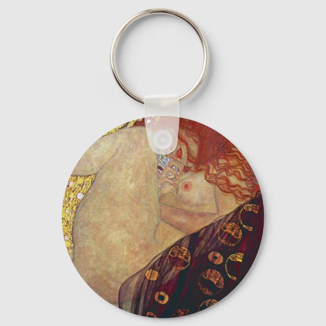 Gustav Klimt , “ Danae ” Keychain (Front)