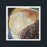Gustav Klimt - Danae Napkins<br><div class="desc">Danae - Gustav Klimt,  Oil on Canvas,  1907</div>