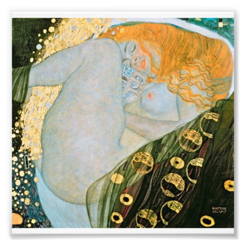 Gustav Klimt _ Danae Photo Print