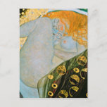 Gustav Klimt - Danae Postcard