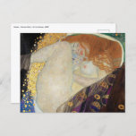 Gustav Klimt - Danae Postcard