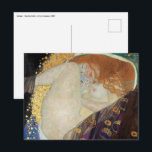 Gustav Klimt - Danae Postcard<br><div class="desc">Danae - Gustav Klimt,  Oil on Canvas,  1907</div>