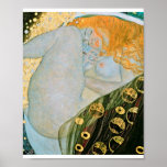 Gustav Klimt - Danae Poster