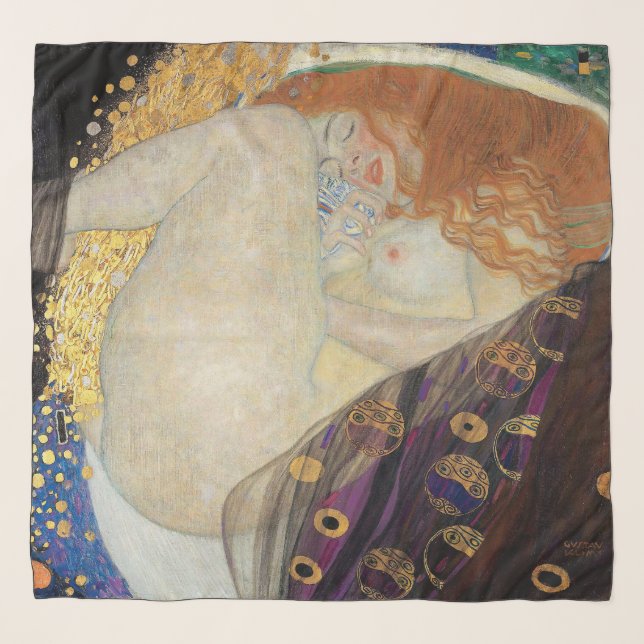 Gustav Klimt - Danae Scarf (Front)