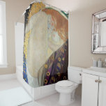 Gustav Klimt - Danae Shower Curtain<br><div class="desc">Danae - Gustav Klimt,  Oil on Canvas,  1907</div>