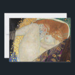 Gustav Klimt - Danae Thank You Card<br><div class="desc">Danae - Gustav Klimt,  Oil on Canvas,  1907</div>