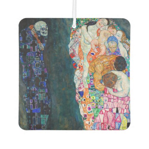 Gustav Klimt _ Death and Life Air Freshener