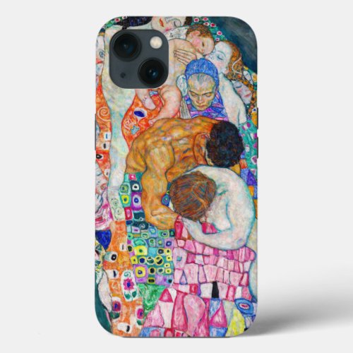 Gustav Klimt _ Death and Life iPhone 13 Case