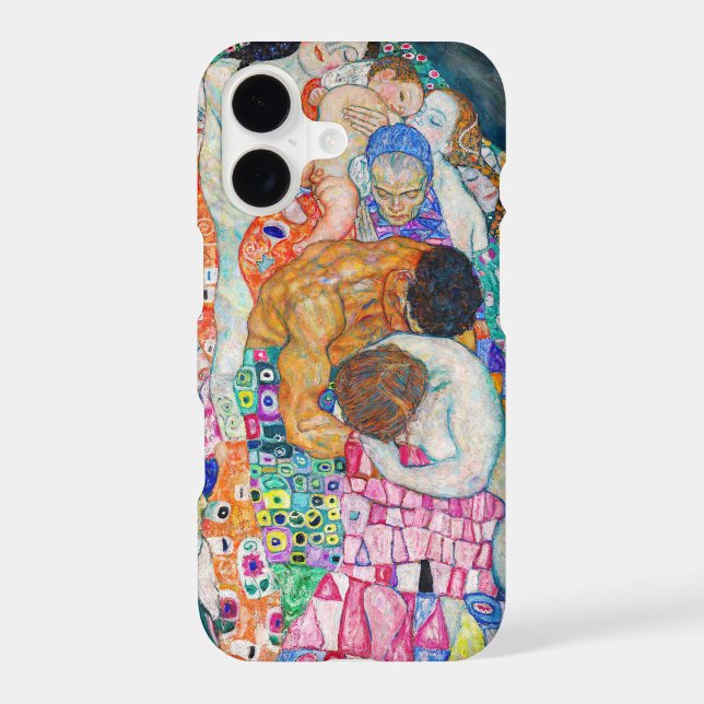Gustav Klimt - Death and Life Case-Mate iPhone Case (Back)
