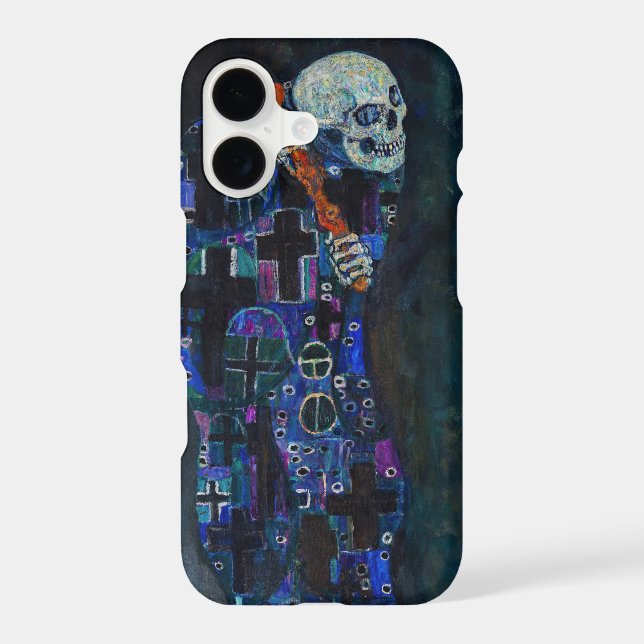 Gustav Klimt - Death and Life Case-Mate iPhone Case (Back)