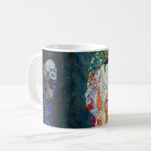 Gustav Klimt _ Death and Life Coffee Mug