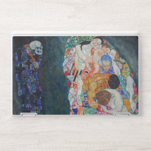 Gustav Klimt _ Death and Life HP Laptop Skin
