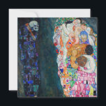 Gustav Klimt - Death and Life Invitation<br><div class="desc">Death and Life - Gustav Klimt,  Oil on Canvas,  1910-1915</div>