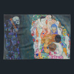 Gustav Klimt - Death and Life Kitchen Towel<br><div class="desc">Death and Life - Gustav Klimt,  Oil on Canvas,  1910-1915</div>