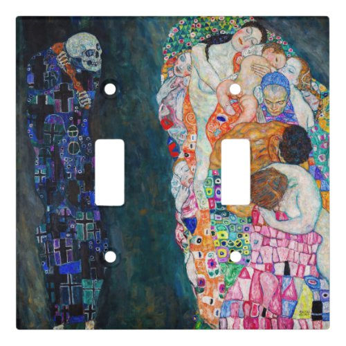 Gustav Klimt _ Death and Life Light Switch Cover