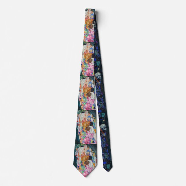 Gustav Klimt - Death and Life Neck Tie (Front)