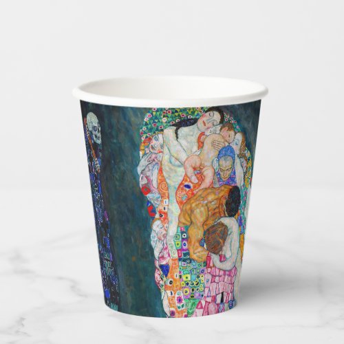 Gustav Klimt _ Death and Life Paper Cups