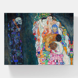 Gustav Klimt - Death and Life Paperweight