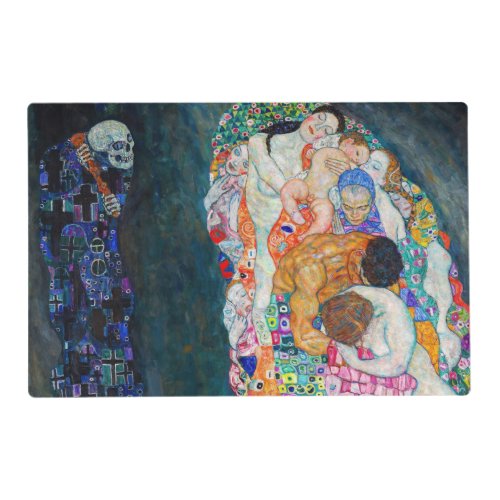 Gustav Klimt _ Death and Life Placemat