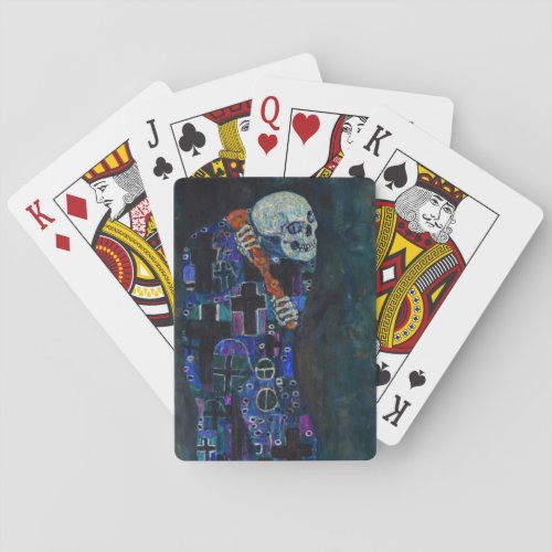 Gustav Klimt _ Death and Life Poker Cards