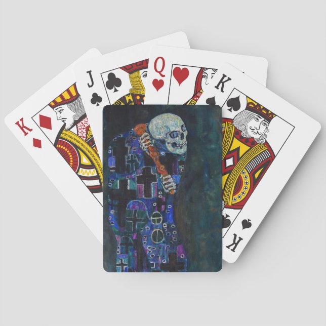 Gustav Klimt - Death and Life Poker Cards (Back)